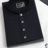 100% PURE ADI DUTI BLACK COLOUR PREMIUM PANJABI ( COD-102)